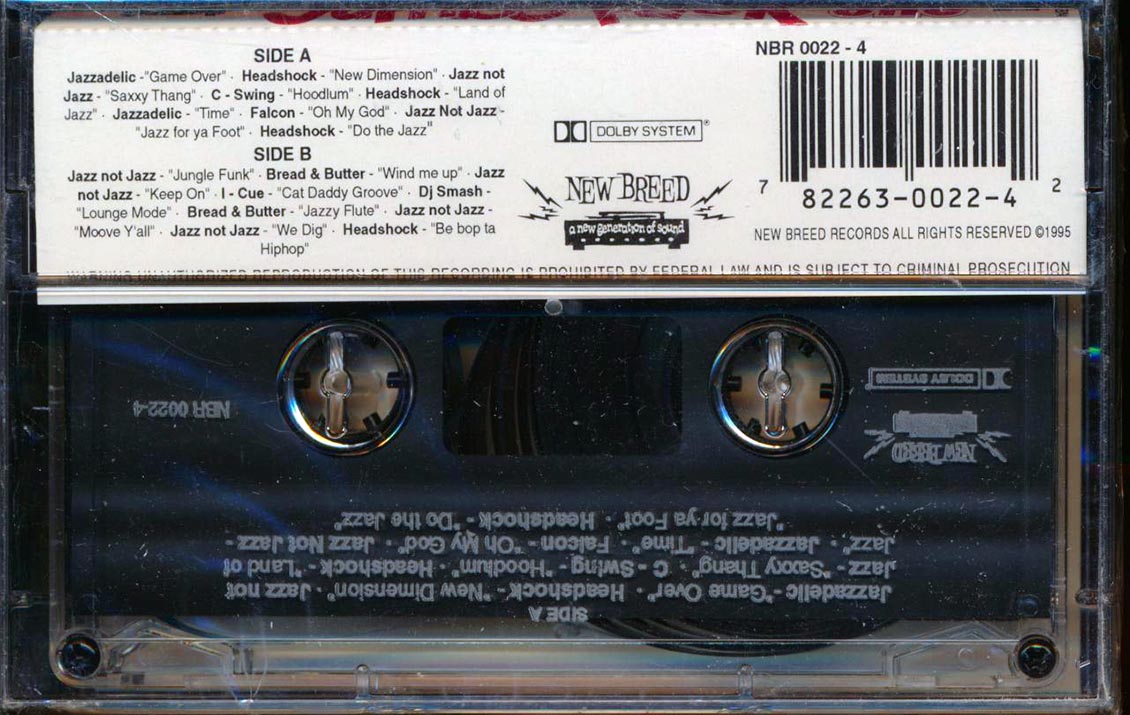 DJ Smash, Jazzadelic, C-Swing, Headshock, Etc. - Jumbo Pack Volume 1: Continuous Party Mix By DJ Smash - TAPE, TAPE