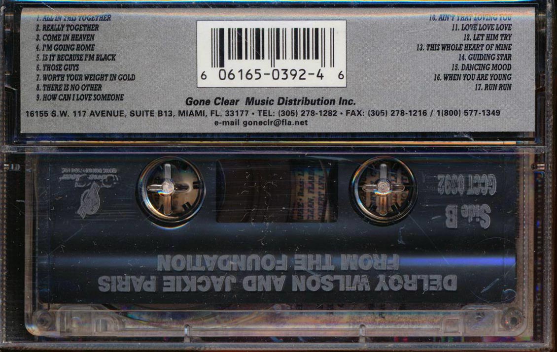 Delroy Wilson, Jackie Paris - From The Foundation - TAPE, TAPE