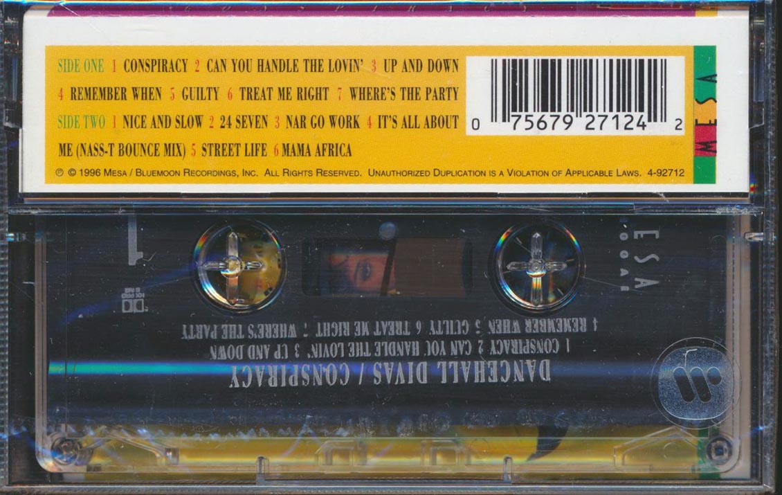 Dancehall Divas - Conspiracy - TAPE, TAPE