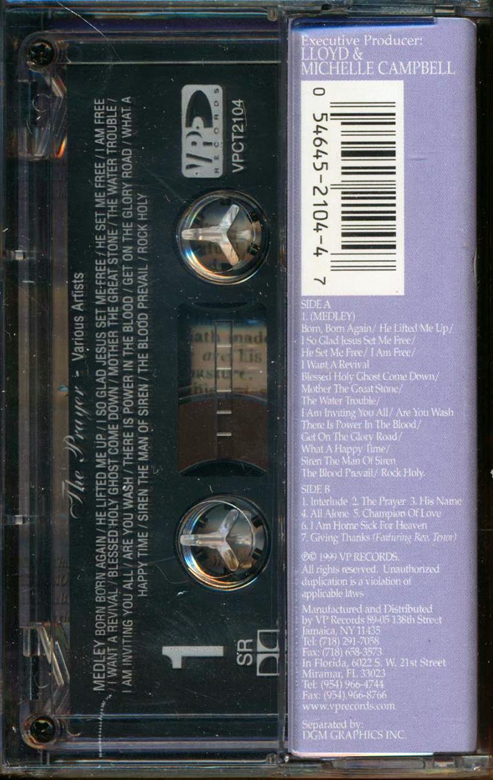 Claudelle Clark - The Prayer - TAPE, TAPE