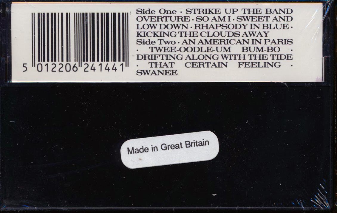 Newton Wayland Denver Symphony Pops, George Gershwin - George Gershwin Plays Rhapsody In Blue, Also Featuring An American In Paris - TAPE, TAPE