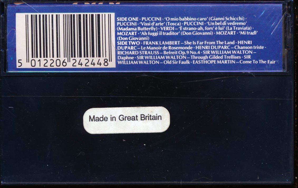 Kiri Te Kanawa - Kiri - TAPE, TAPE