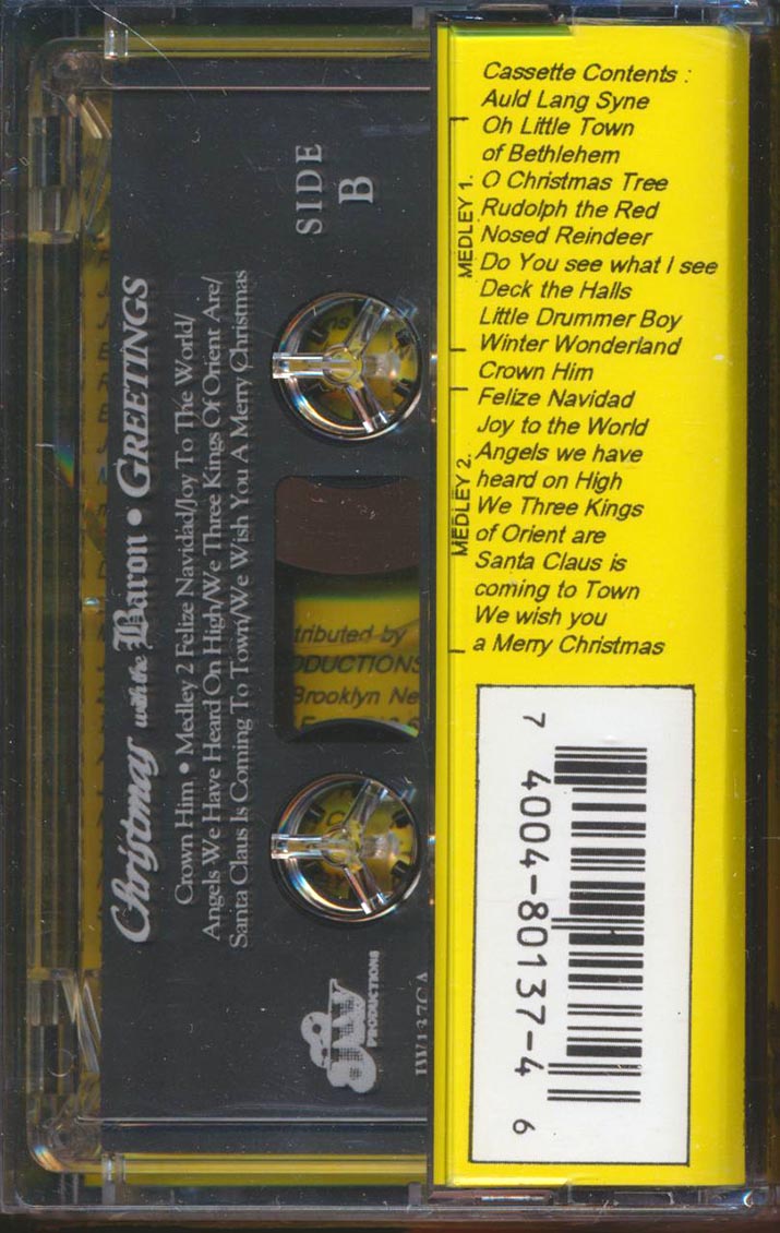 Baron - Christmas With The Baron: Greetings - TAPE, TAPE