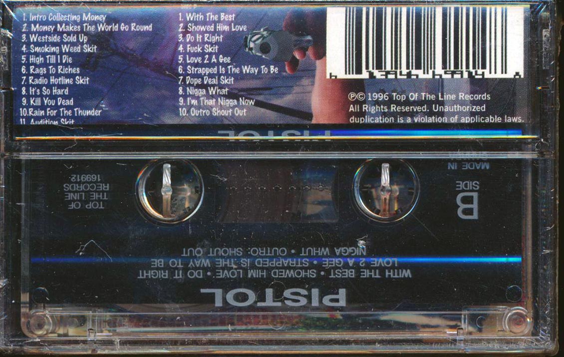 Pistol - Money And The Power - TAPE, TAPE