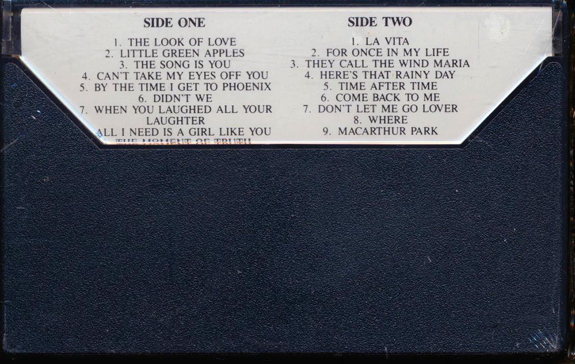 Vic Damone - The Magic Of Vic Damone: 18 Classic Love Songs - TAPE, TAPE