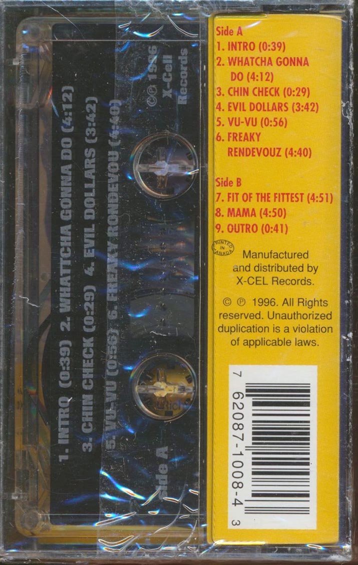 OG Cell-E-Cel - It's On And Crackin' - TAPE, TAPE