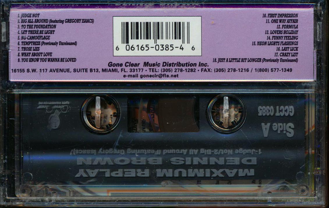 Dennis Brown - Maximum Reply - TAPE, TAPE