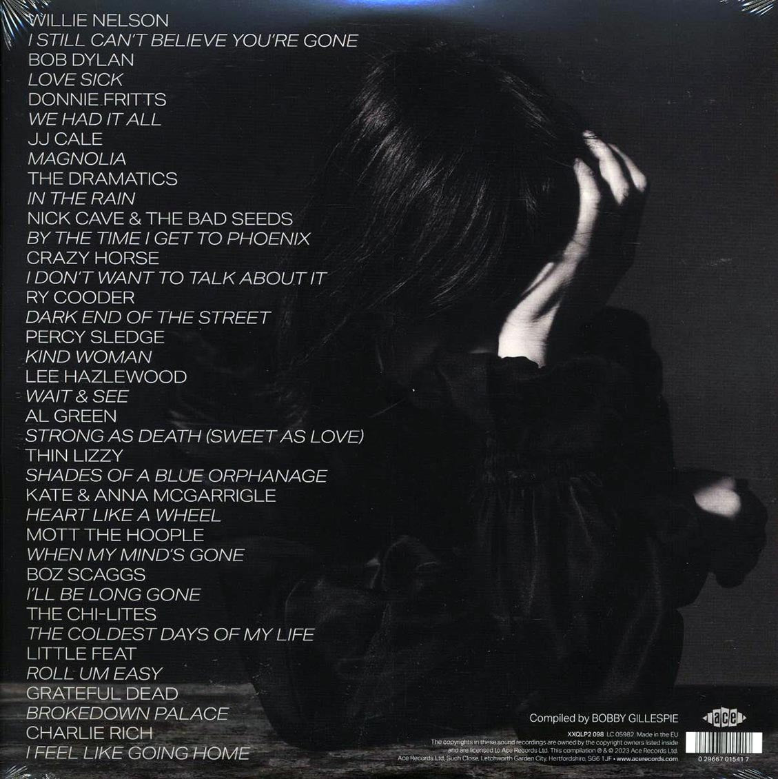 Ry Cooder, JJ Cale, Thin Lizzy, Little Feat, Bob Dylan, Willie Neslon, Lee Hazlewood, Etc. - Bobby Gillespie Presents: I Still Can't Believe You're Gone (2xLP) - Vinyl LP, LP