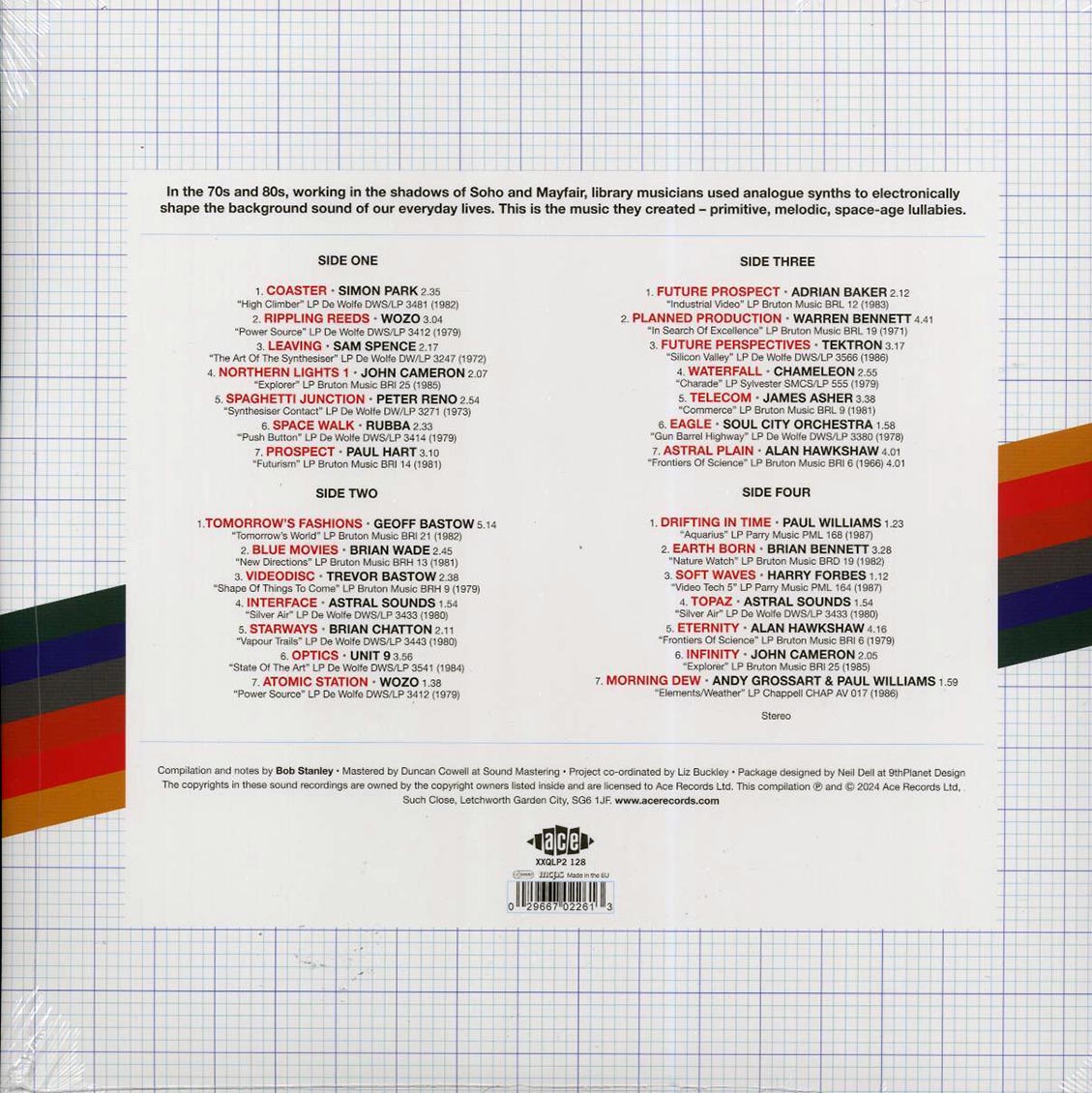 Simon Park, Peter Reno, Sam Spence, Wozo, Etc. - Tomorrow's Fashions: Library Electronica 1972-1987 (2xLP) - Vinyl LP, LP