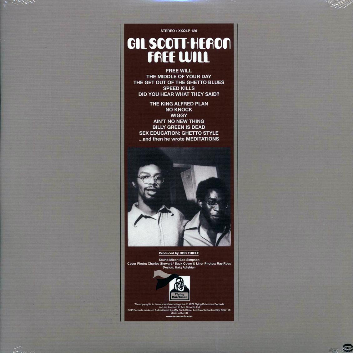 Gil Scott-Heron - Free Will (180g) - Vinyl LP, LP