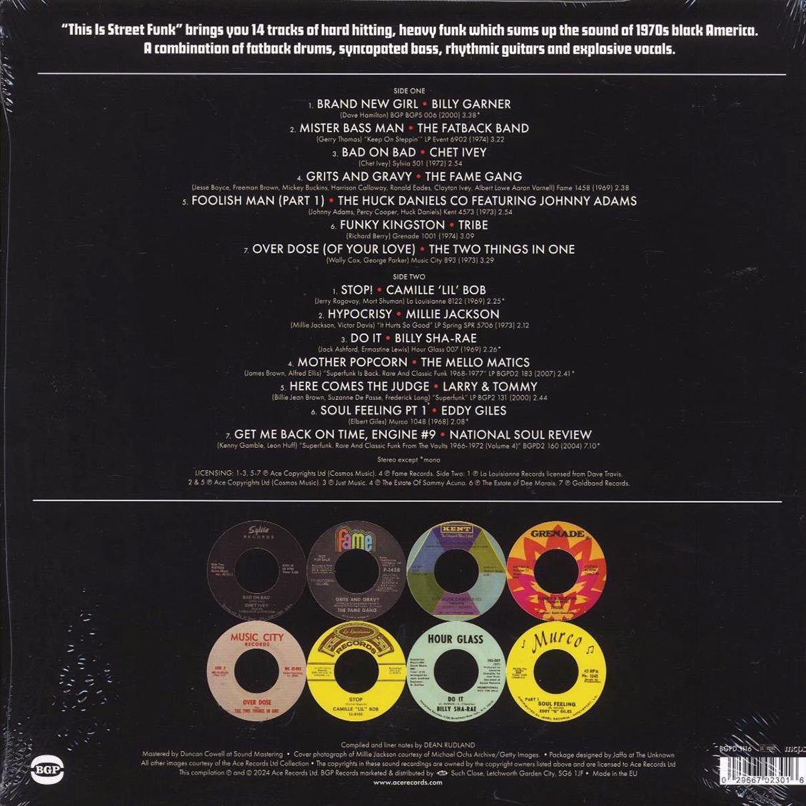 Billy Garner, The Fatback Band, Millie Jackson, Tribe, Etc. - This Is Street Funk 1968-1974 (180g) - Vinyl LP, LP