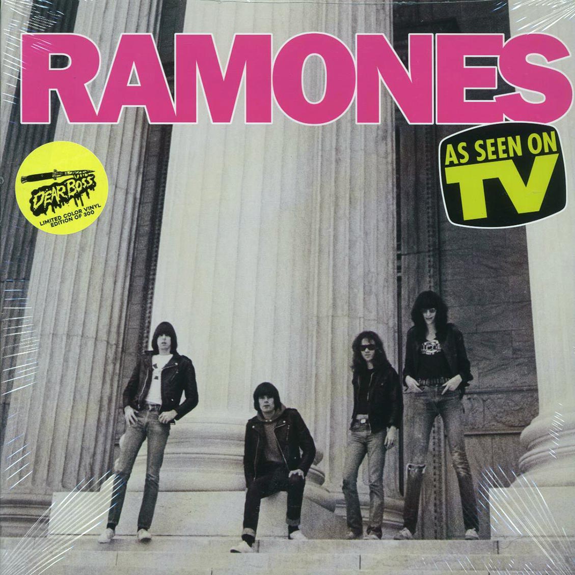 The Ramones - As Seen On TV: Chorus TV French TV Broadcast, Don Kirschner Rock Concert (ltd. 300 copies made) (colored vinyl) - Vinyl LP