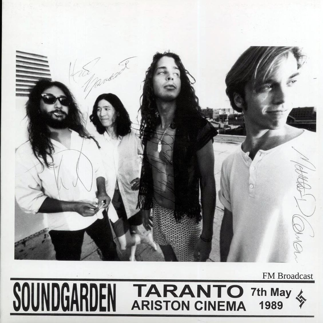 Soundgarden - Taranto Ariston Cinema 7th May 1989 (black/white splatter vinyl) - Vinyl LP