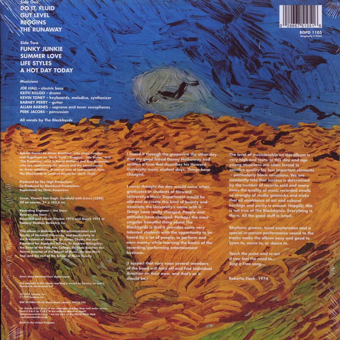 The Blackbyrds - The Blackbyrds - Vinyl LP, LP