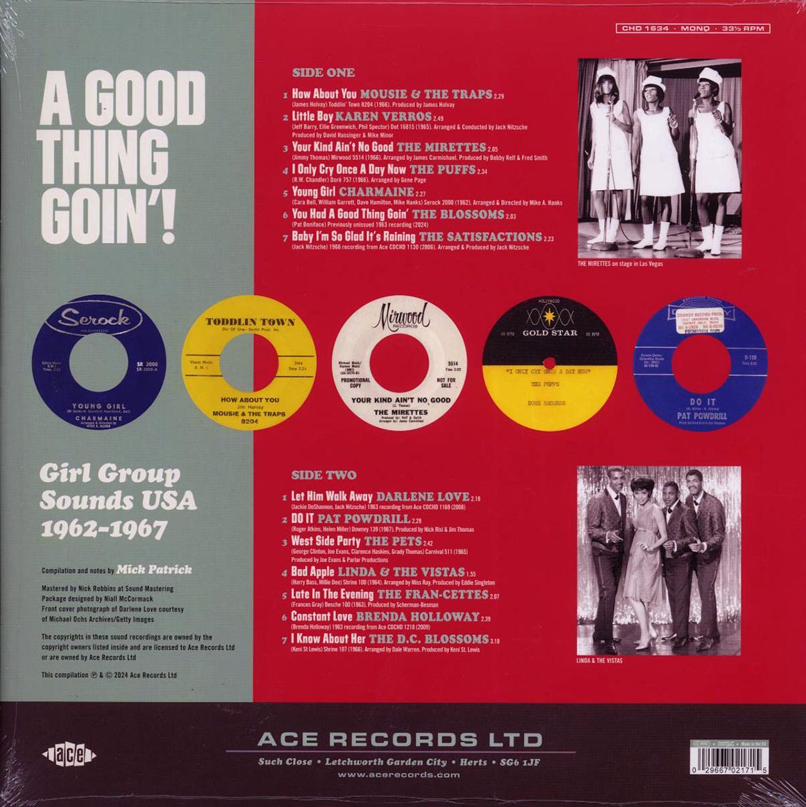 Mousie & The Traps, The Puffs, Darlene Love, The Blossoms, Etc. - A Good Thing Goin'! Girl Group Sounds USA 1962-1967 (180g) - Vinyl LP, LP