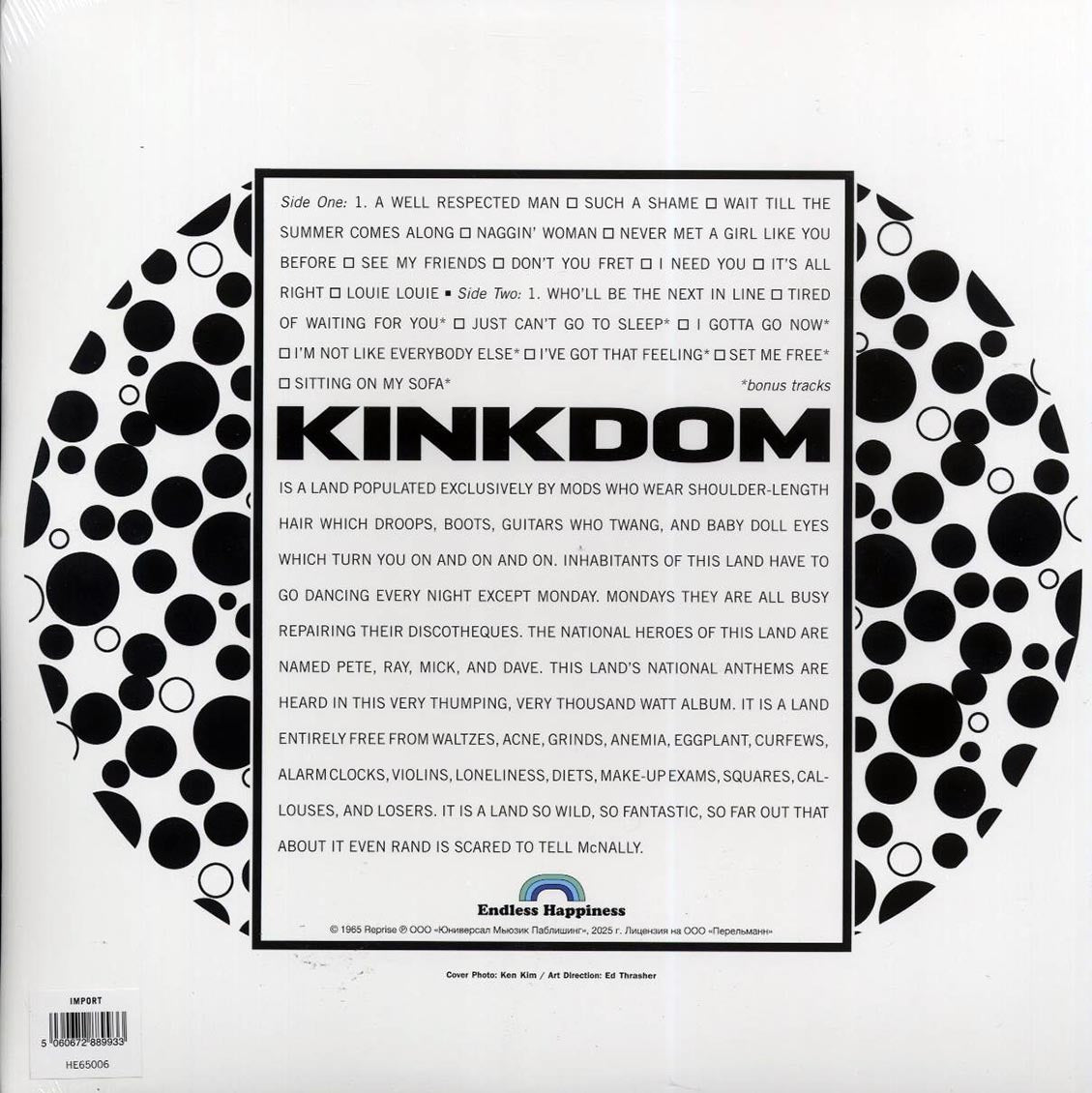 The Kinks - Kink Kinkdom (180g) - Vinyl LP, LP