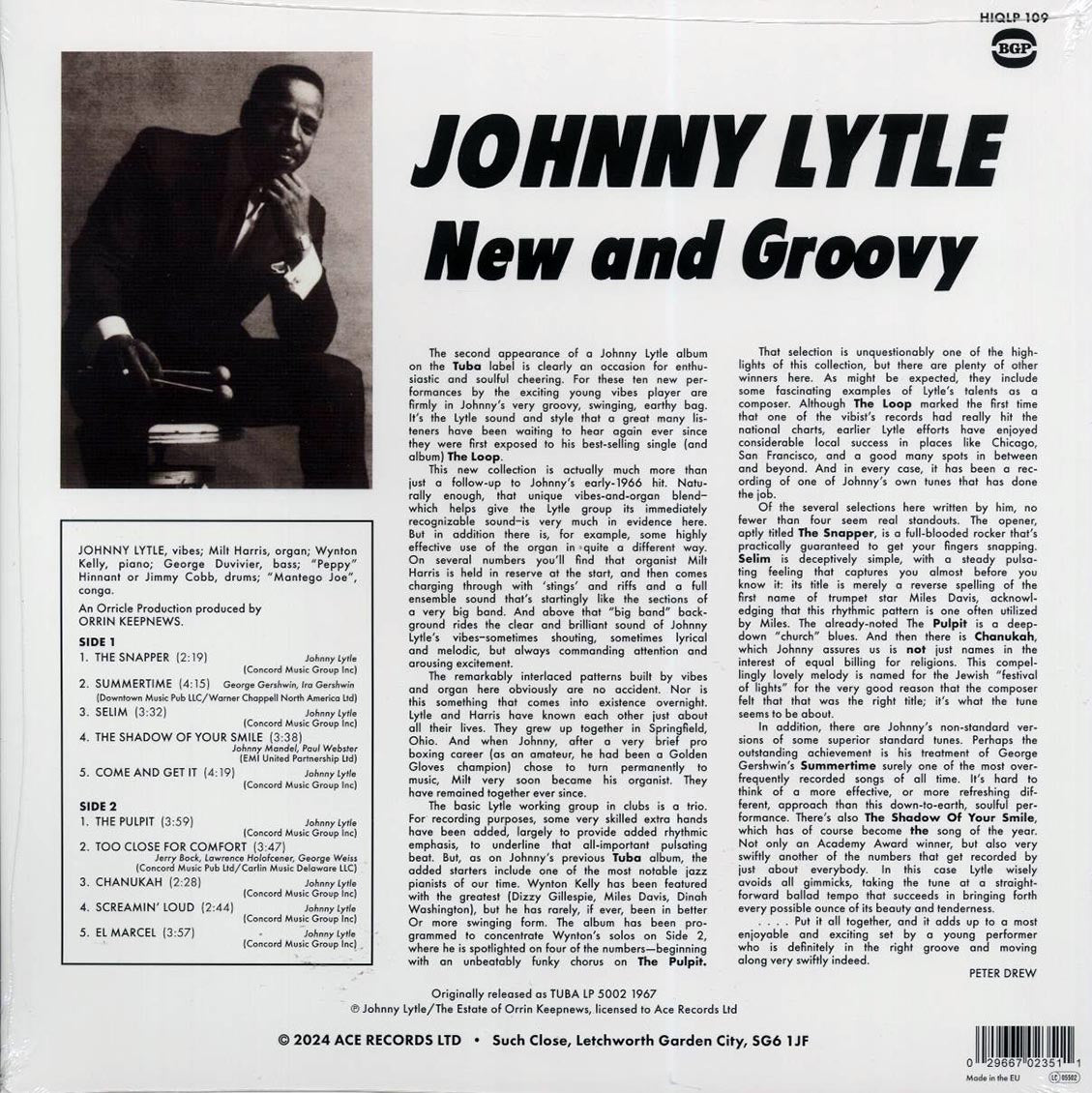Johnny Lytle - New And Groovy (180g) - Vinyl LP, LP