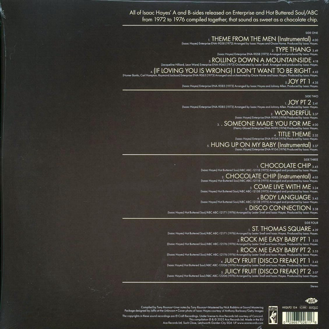 Isaac Hayes - Hot Buttered Singles Volume 2: 1972-1976 (2xLP) (180g) - Vinyl LP, LP