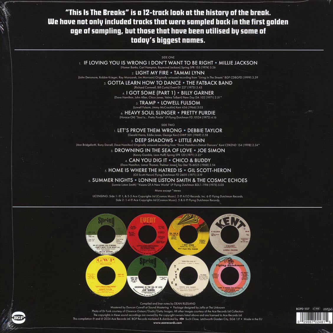 Millie Jackson, Lowell Fulson, Little Ann, Gil Scott-Heron, Etc. - This Is The Breaks 1966-1975 - Vinyl LP, LP