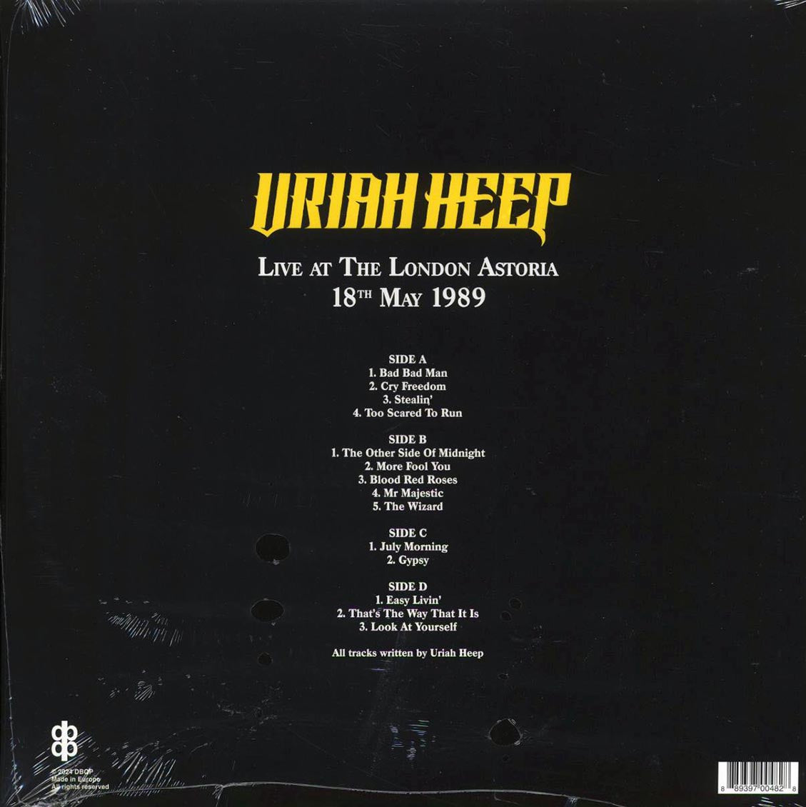 Uriah Heep - Raging Through The Silence: The 20th Anniversary Concert, Live At The London Astoria 18th May 1989 (2xLP) - Vinyl LP, LP