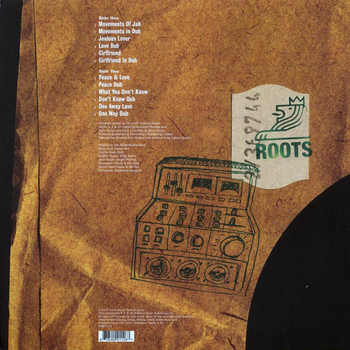 Barry Brown - Barry Brown Meets The Scientist At King Tubbys With The Roots Radics - Vinyl LP, LP