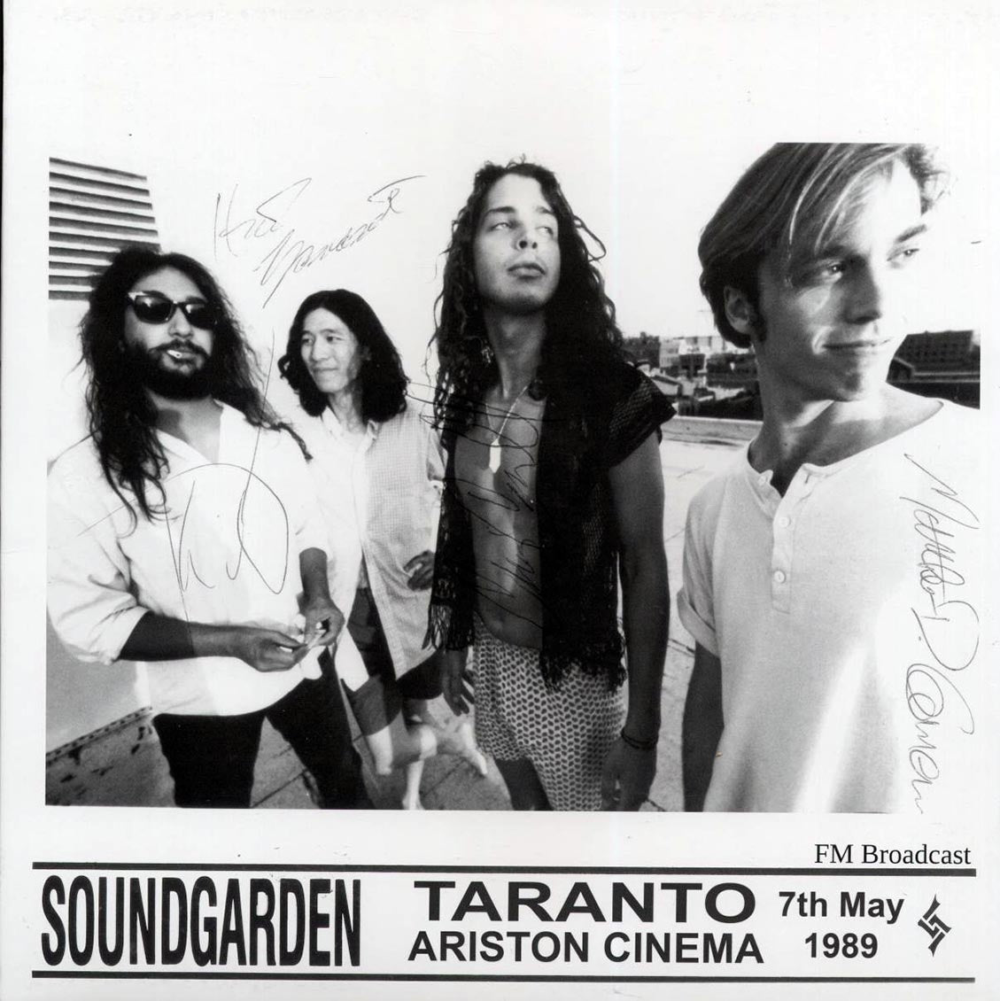 Soundgarden - Taranto Ariston Cinema 7th May 1989 - Vinyl LP