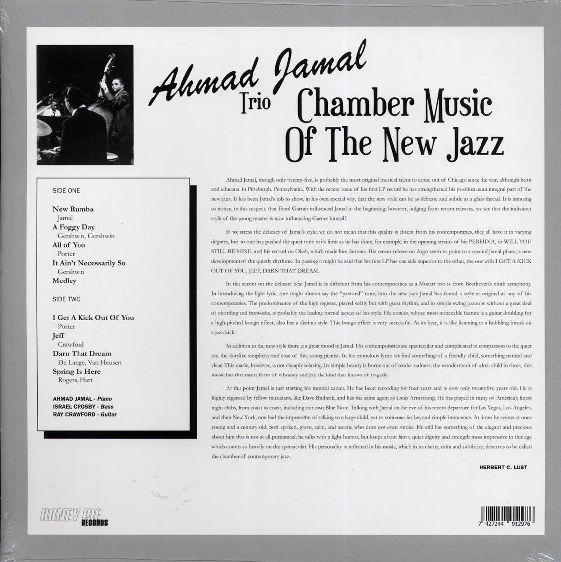 Ahmad Jamal - Chamber Music Of The New Jazz - Vinyl LP, LP