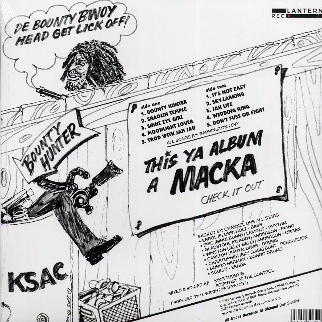 Barrington Levy - Bounty Hunter - Vinyl LP, LP