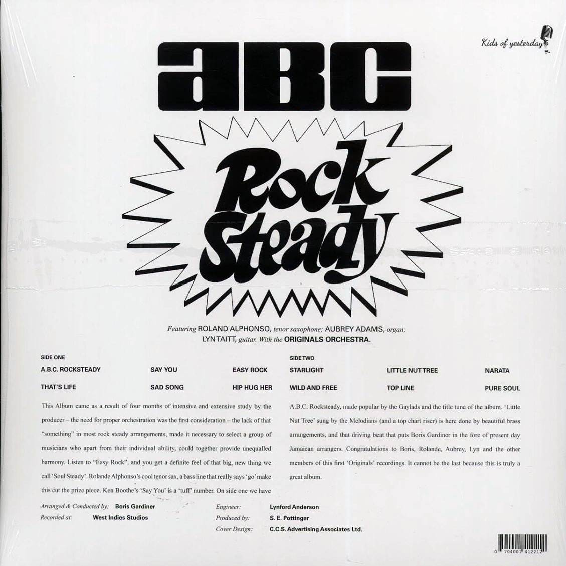 Roland Alphonso, Lynn Taitt - ABC Rocksteady - Vinyl LP, LP