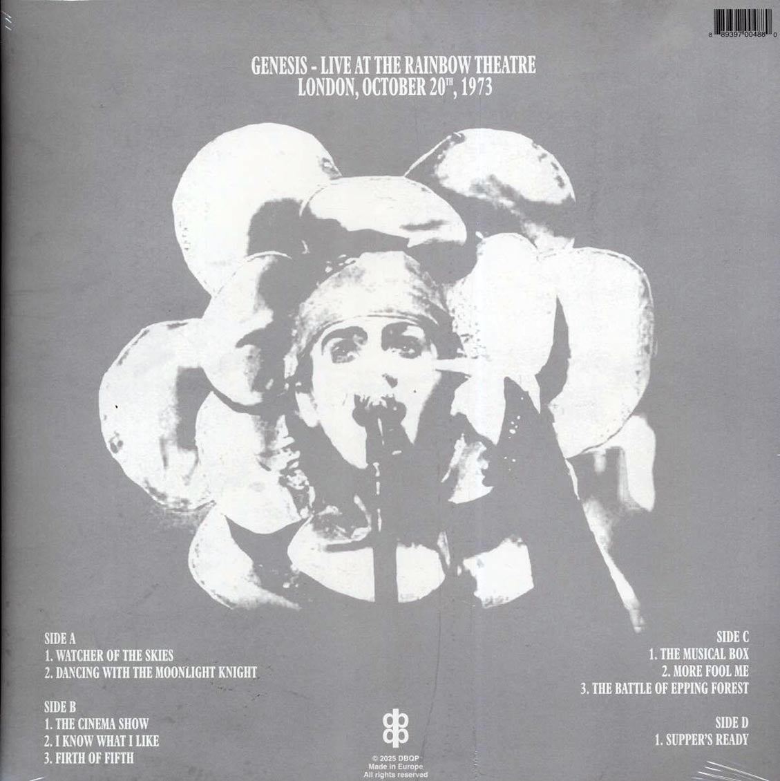 Genesis - Live At The Rainbow Theatre 1973 (2xLP) - Vinyl LP, LP