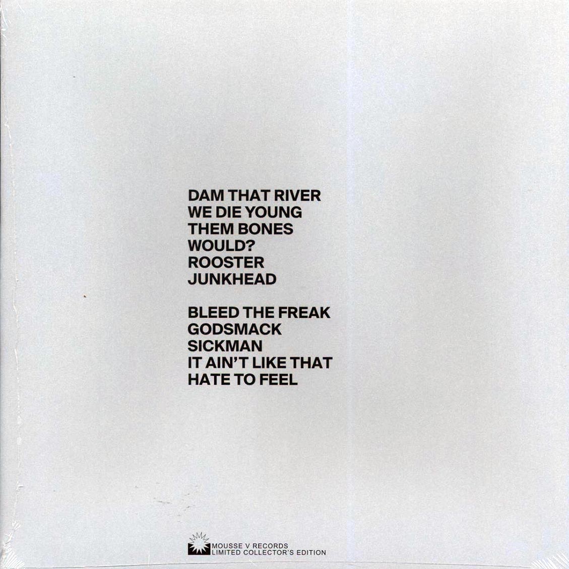 Alice In Chains - Borrowland, Glasgow, March 2nd, 1993 - Vinyl LP, LP