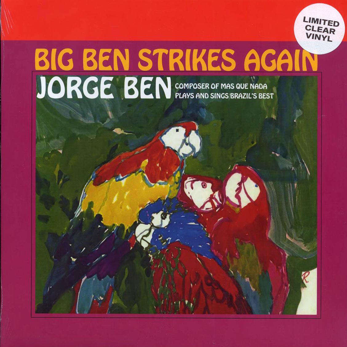 Jorge Ben - Big Ben Strikes Again (clear vinyl) - Vinyl LP
