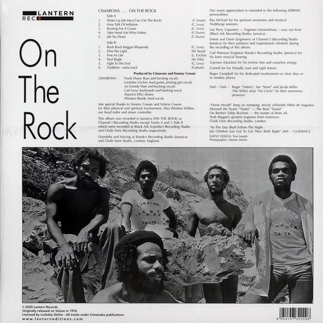 Cimarons - On The Rock - Vinyl LP, LP