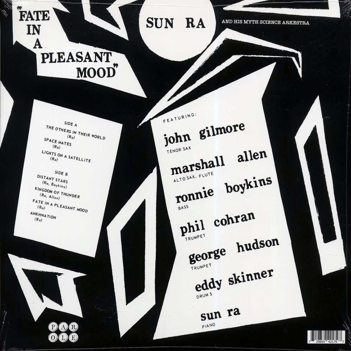 The Sun Ra Arkestra - Fate In A Pleasant Mood - Vinyl LP, LP