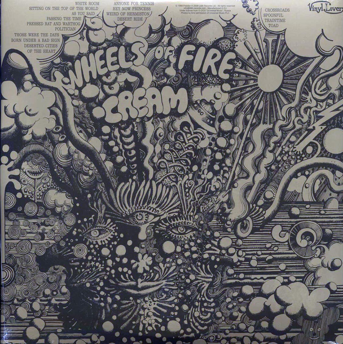 Cream - Wheels Of Fire (2xLP) (180g) - Vinyl LP, LP