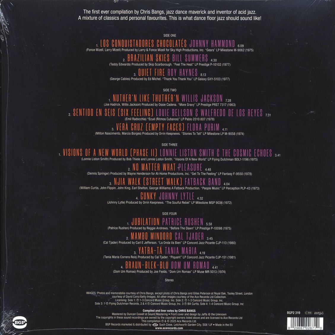 Johnny Hammond, Bill Summers, Lonnie Liston, Cal Tjader, Etc. - Chris Bangs Presents The Playbox (2xLP) - Vinyl LP, LP