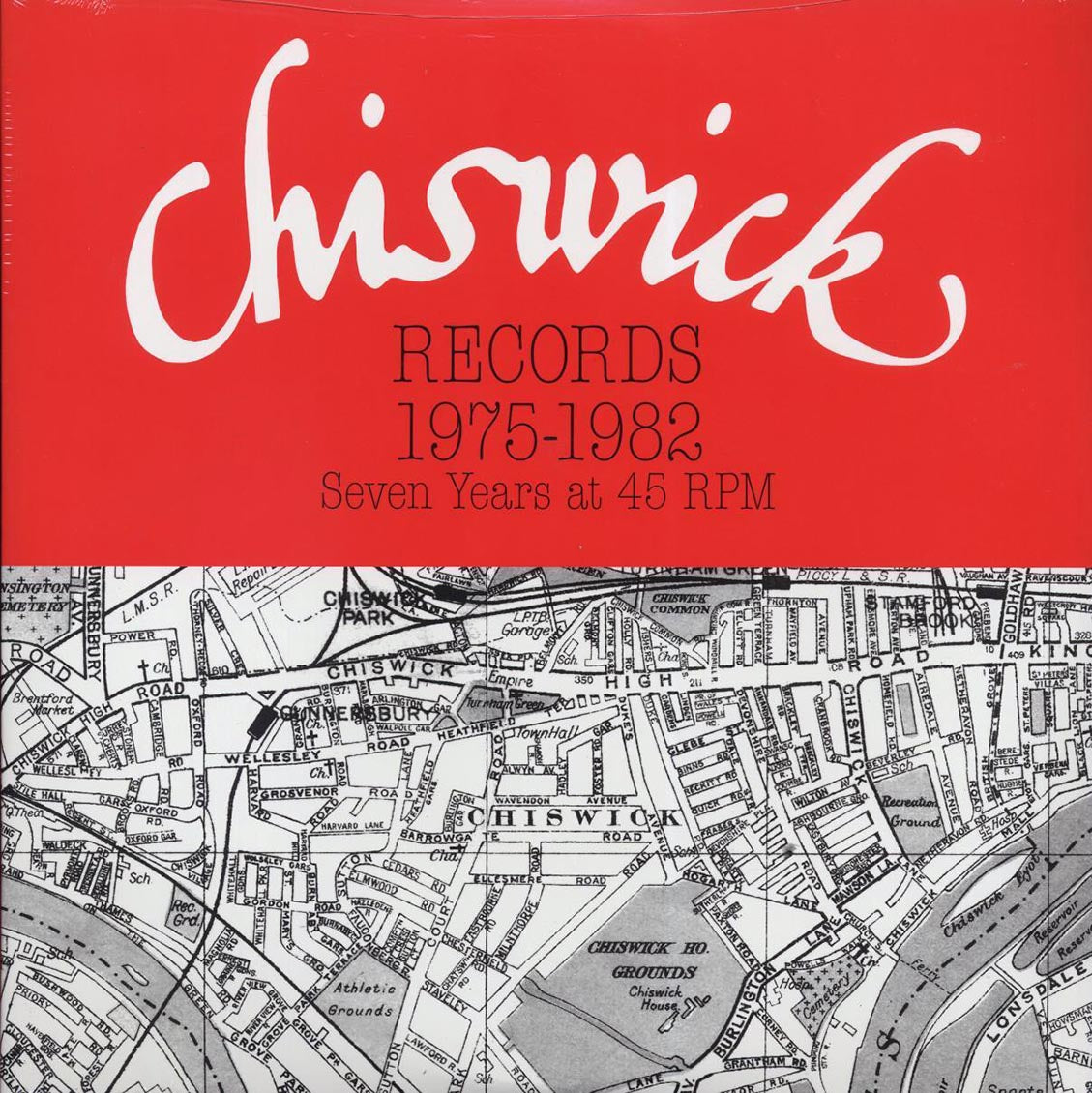 The Damned, Motorhead, The Meteors, Johnny Moped, Etc. - Chiswick Records 1973-1982: Seven Years At 45 RPM (50th Anniv. Ed.) (ltd. 500 copies made) (3xLP) - Vinyl LP