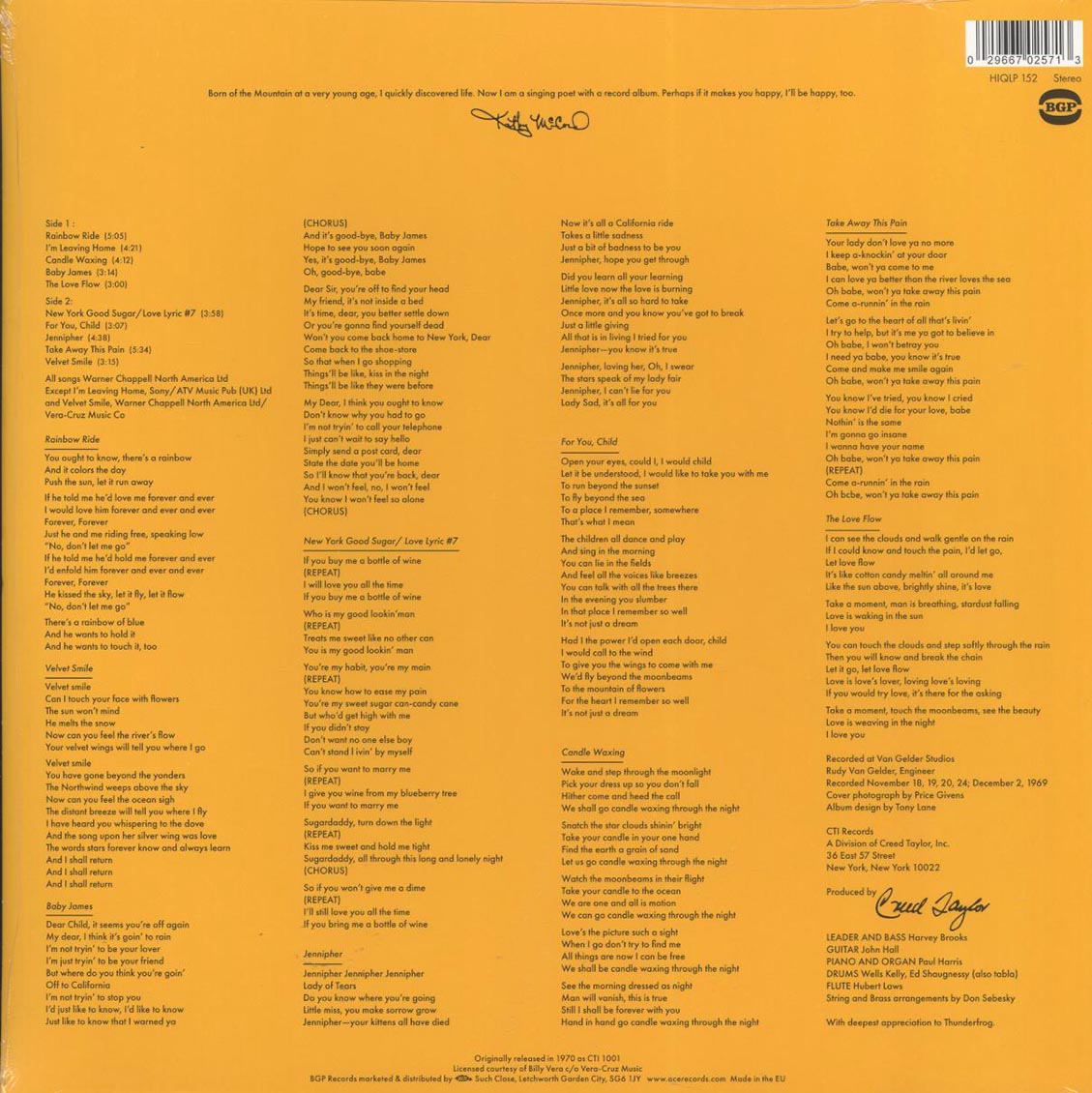 Kathy McCord - Kathy McCord (180g) - Vinyl LP, LP