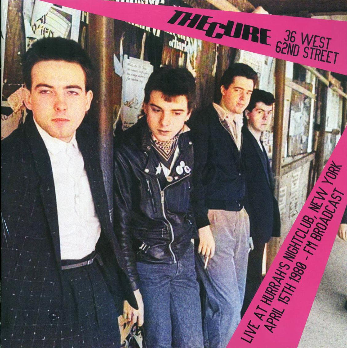 The Cure - Live At Hurrah's Nightclub, New York, April 15th 1980 - Vinyl LP