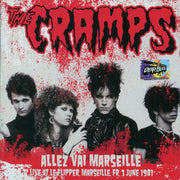 The Cramps - Allez Vai Marseille: Live At Le Flipper, Marseille, FR, 3 June 1981 (ltd. 300 copies made) (splatter vinyl) - Vinyl LP