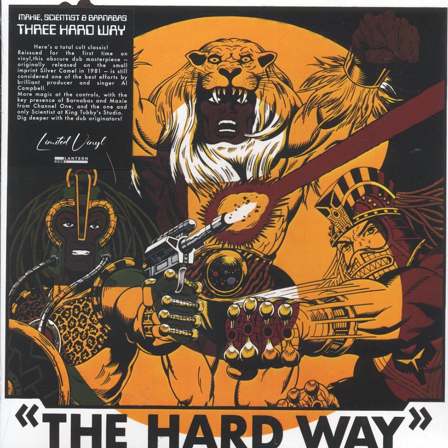 Maxie, Scientist, Barnabas - Three The Hard Way - Vinyl LP, LP
