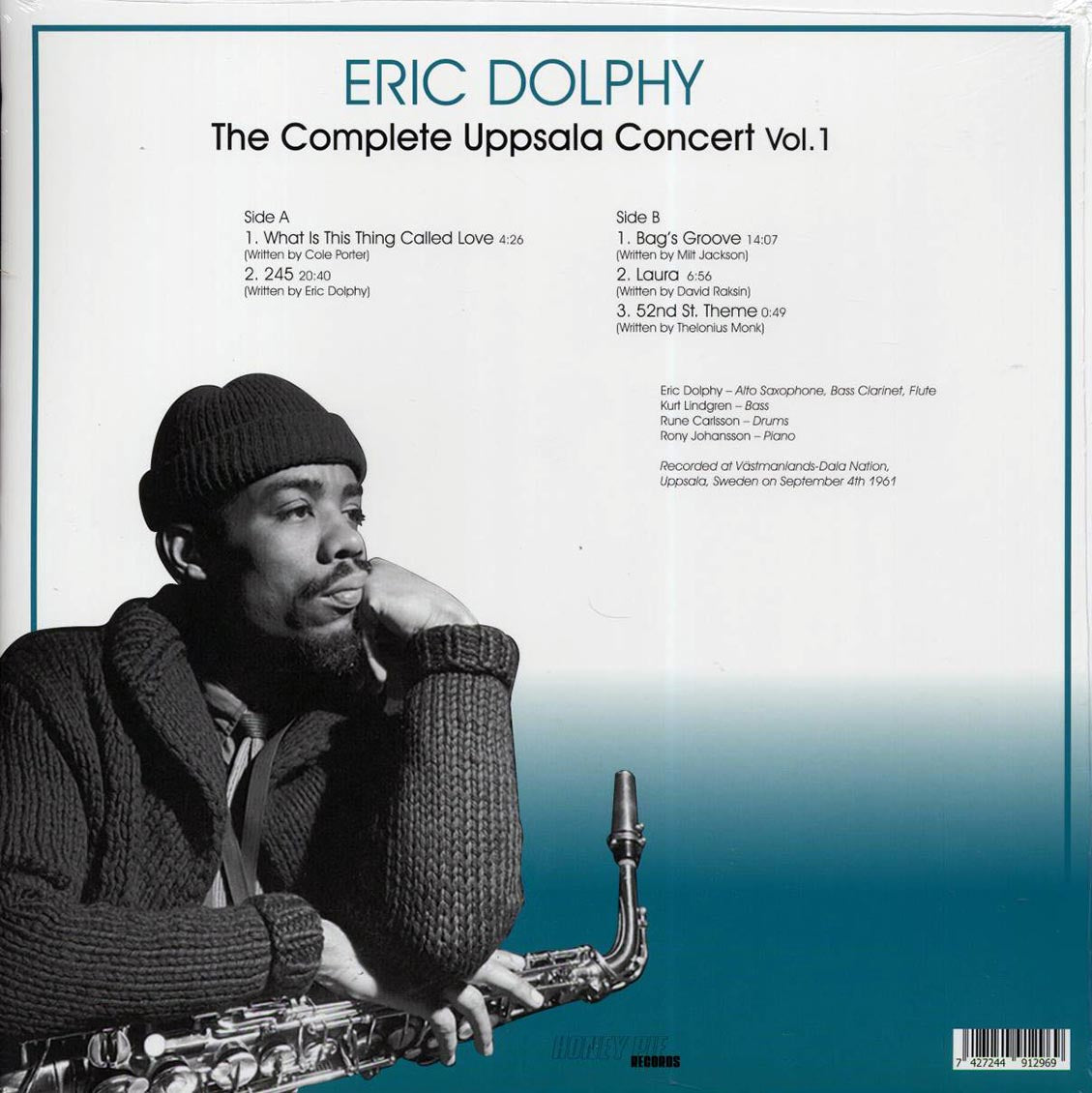 Eric Dolphy - The Complete Uppsala Concert Volume 1 - Vinyl LP, LP