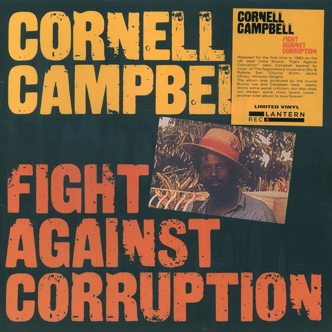 Cornell Campbell - Fight Against Corruption - Vinyl LP