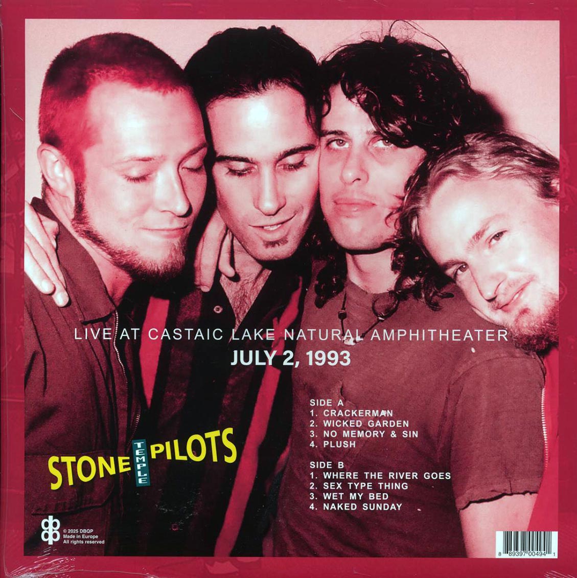 Stone Temple Pilots - Live At Castaic Lake Natural Amphitheater July 2, 1993 - Vinyl LP, LP