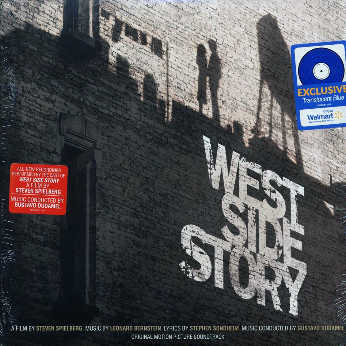 Leonard Bernstein, Gustavo Dudamel - West Side Story: Original Motion Picture Soundtrack (2xLP) (blue vinyl) - Vinyl LP