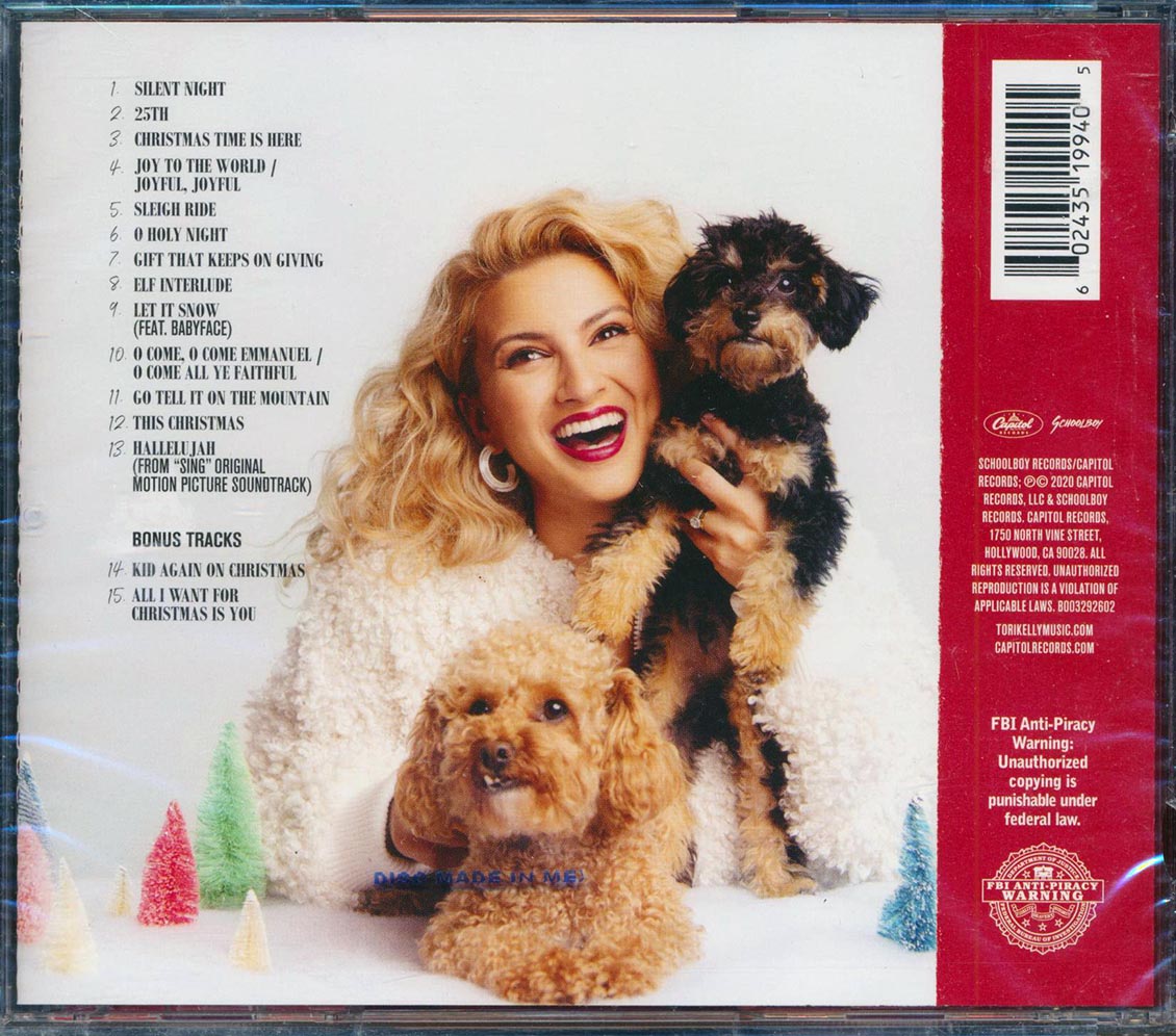 Tori Kelly - A Tori Kelly Christmas (+2 bonus tracks) - CD, CD