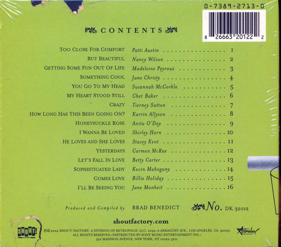 Nancy Wilson, Chet Baker, Patti Austin, Billie Holiday, Etc. - Wonderland Love Stories Chapter 3: Something Warm Something Cool (incl. 12-page booklet) - CD, CD