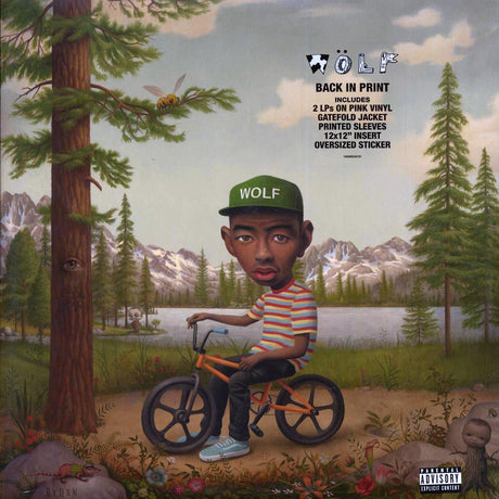 Tyler The Creator - Wolf (2xLP) (pink vinyl) - Vinyl LP, LP