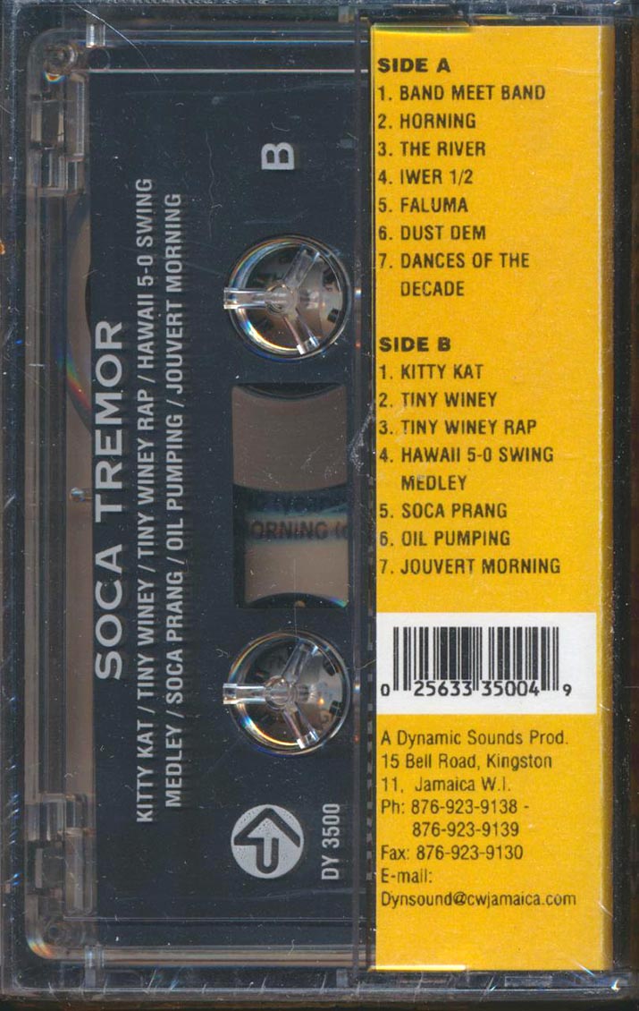 Byron Lee - Soca Tremor - TAPE, TAPE