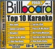 Karaoke - Billboard Top 10 Karaoke 1960's Volume 1 - CD